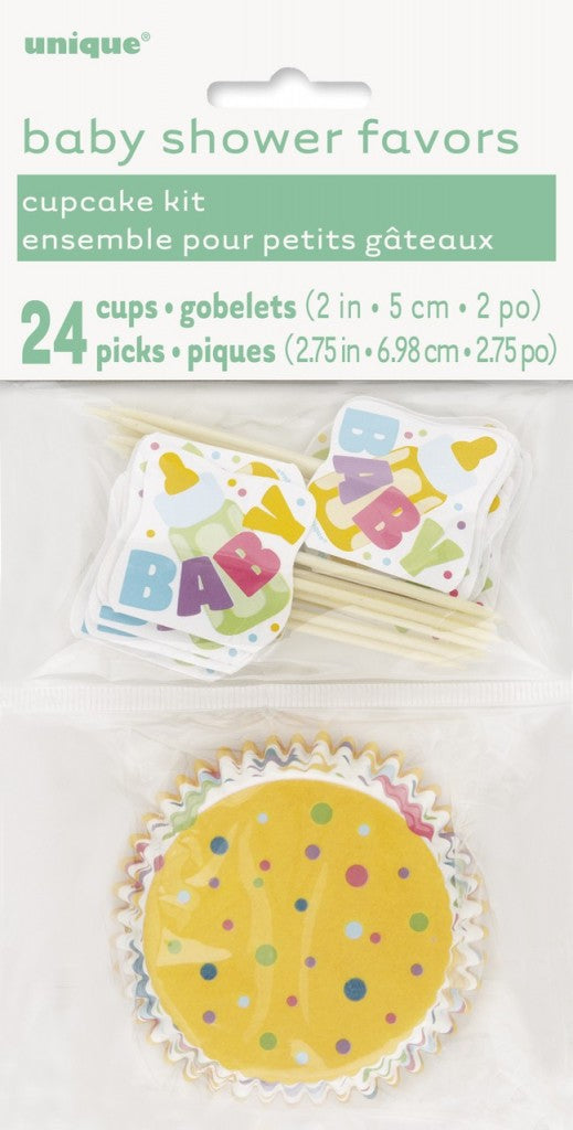 Pastell cupcake kit