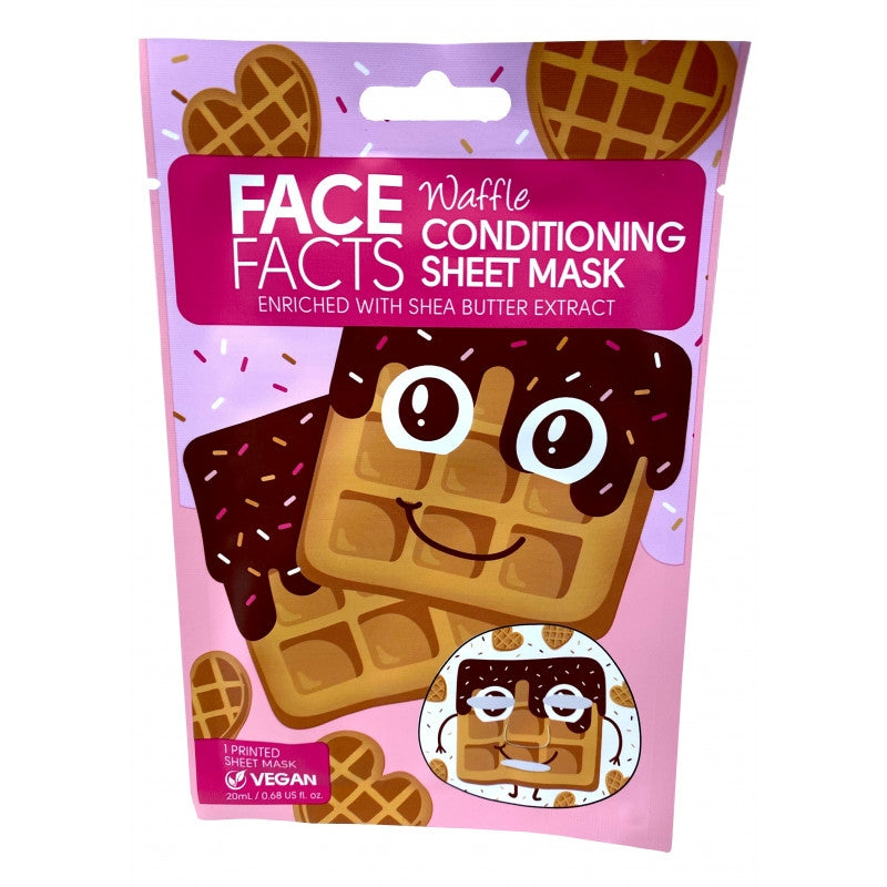 Face Facts Waffle Conditioning Sheet Mask - 20ml