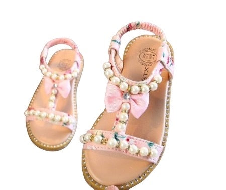 Pearls sandaler rosa
