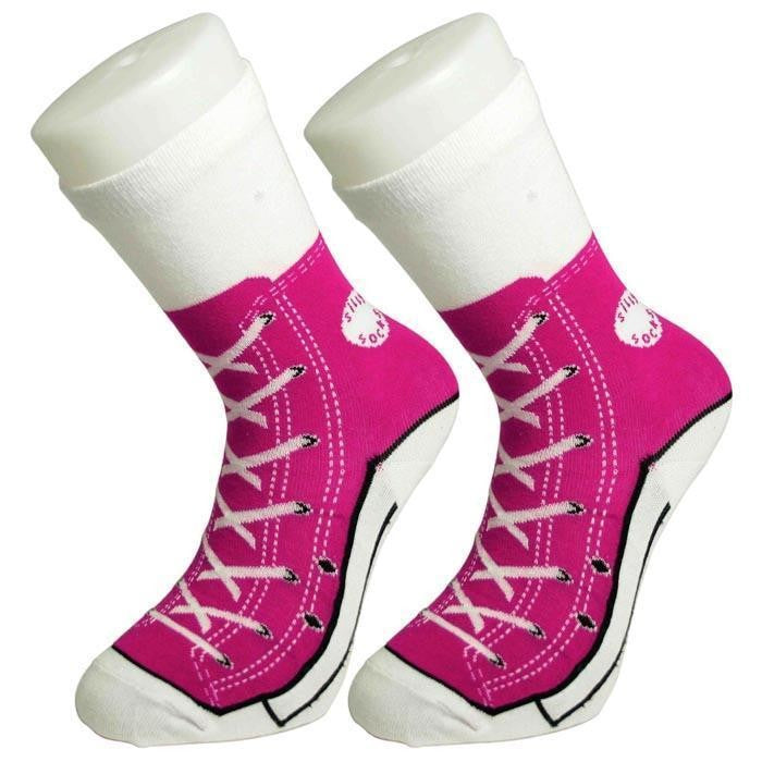 Silly socks sneaker socks rosa