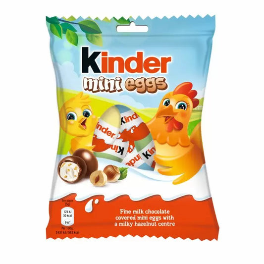 KINDER MINI EASTER EGGS POUCH 75g