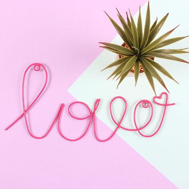 Ståltrå ord «Love»