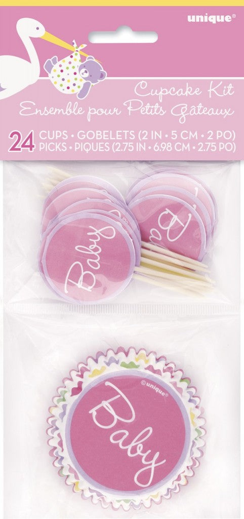 Girl cupcake kit