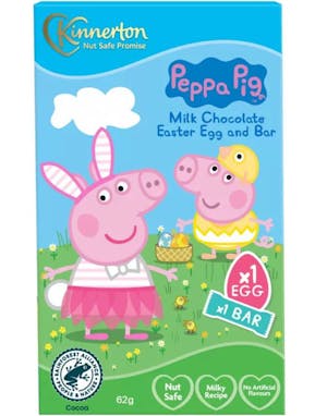 Peppa Pig Easter sjokoladeegg og sjokoladebar