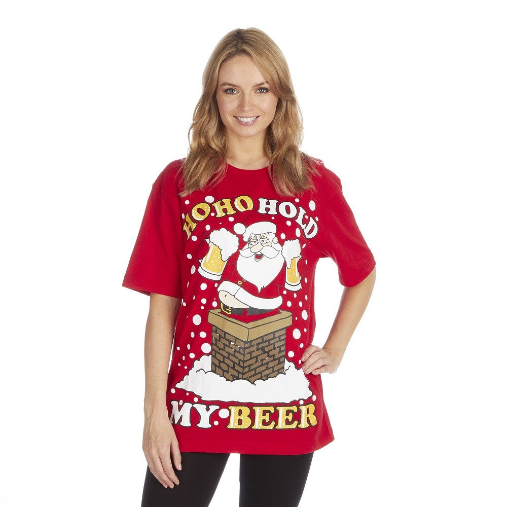 Jule t-skjorte «My Beer»