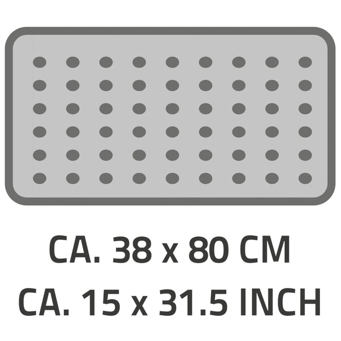 RIDDER Sklisikker badematte Playa 80x38 cm neonblå 68303