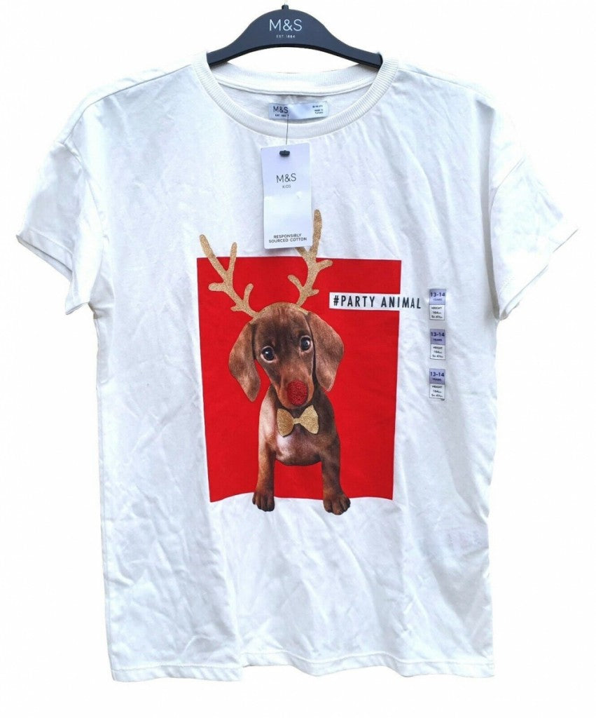 Jul «Party Animal» t-skjorte