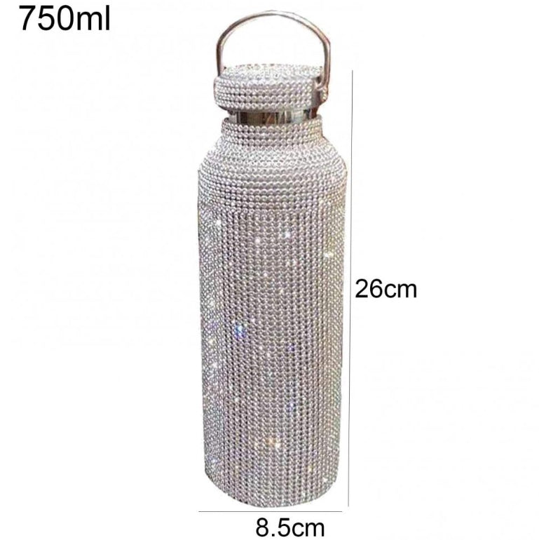 CELIS DIAMOND- Drikkeflaske (750 ml, Silver)