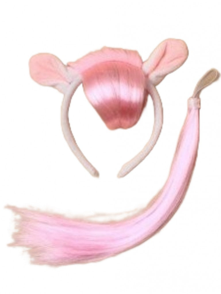 Pony hårbøyle (rosa)