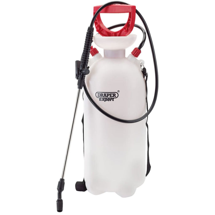 Draper Tools Ekspert spraypumpe 10 L rød 82460