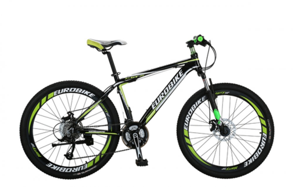 Mountain bike 26" - sykkel med 21 gir - grønn og sort