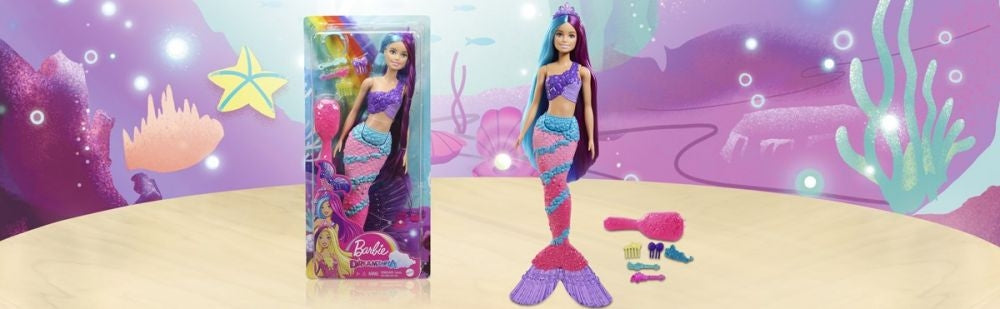 Barbie Dreamtopia Long Hair Fantasy Mermaid