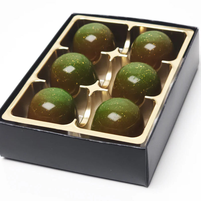 Dubai Sjokolade 6 biter konfekteske m Pistasj