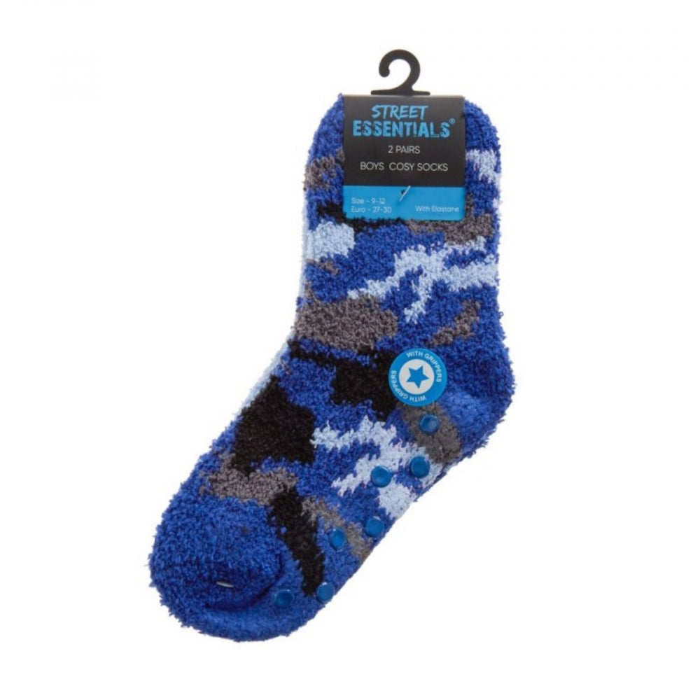 Kamuflasje sokker (blå)