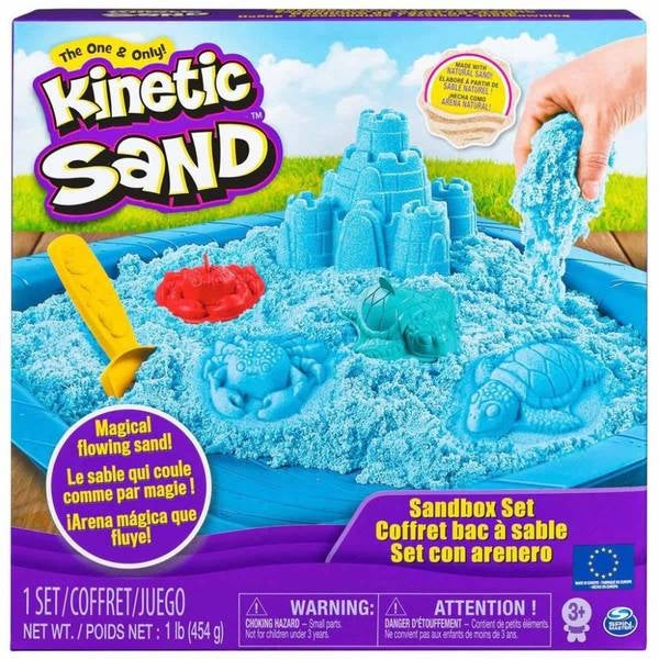 Kinetic Sand Box Set Blå