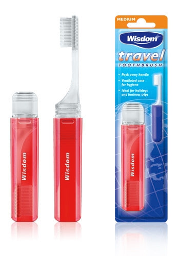 Wisdom Travel Toothbrush Medium