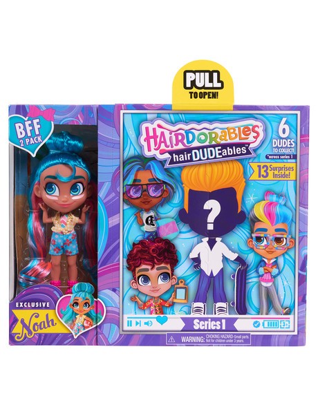 Hairdorables Hair-DUDE-ables BFF pack
