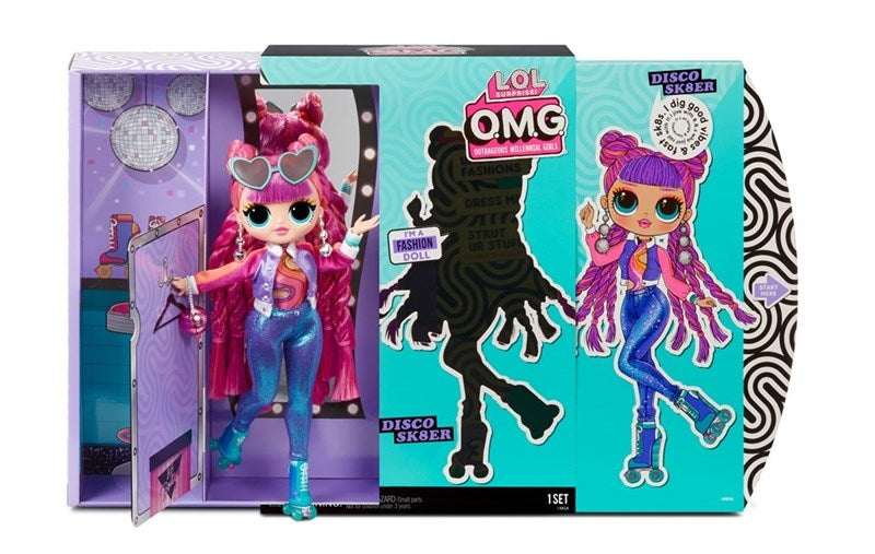 L.O.L. Surprise! OMG Doll Series 3- Roller Chick