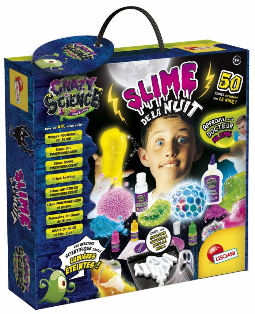 Crazy Science Night Slime
