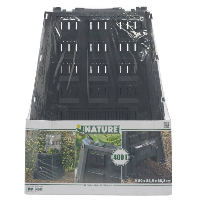 Nature Kompostbinge svart 400 L 6071480