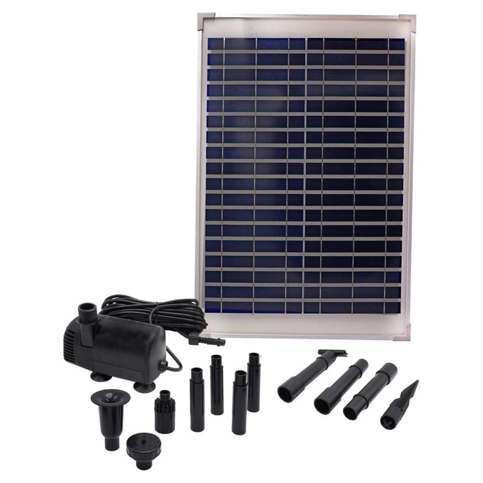 Ubbink Fontenepumpe SolarMax 1000 med solcellepanel