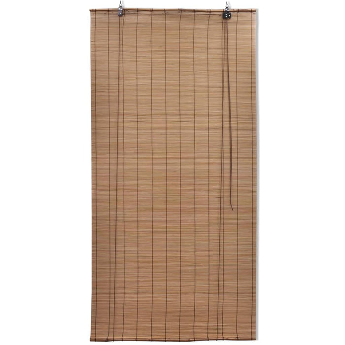 Rullegardin bambus 140x220 cm brun