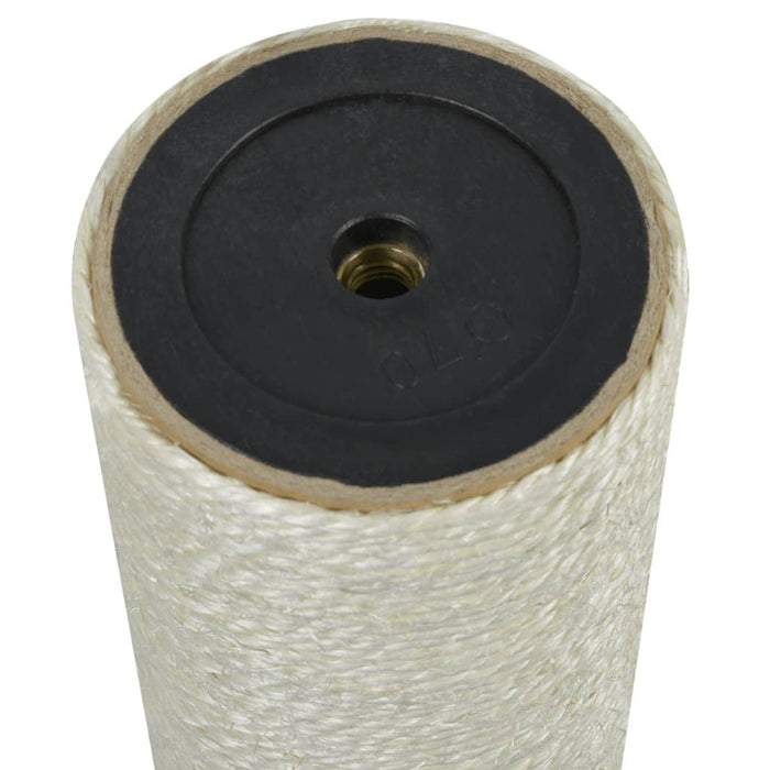 Klorestativ til katt 8x60 cm 10 mm beige