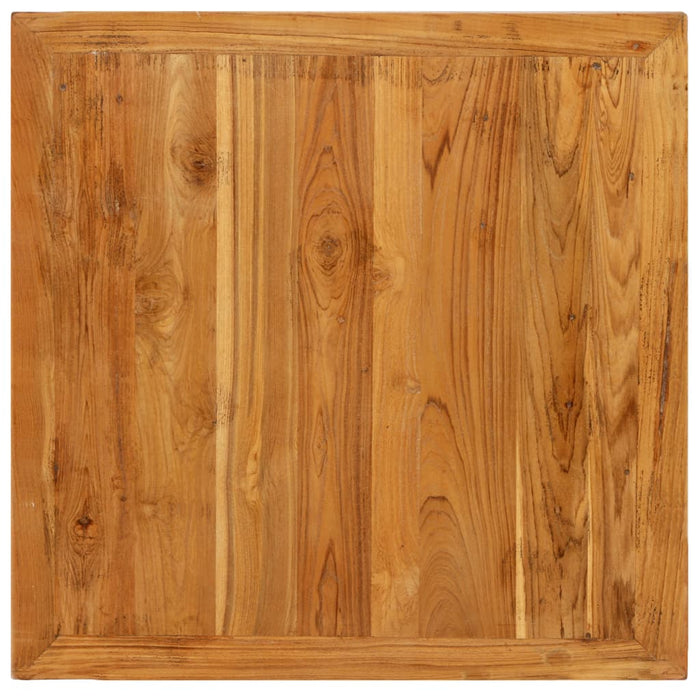 Barbord gjenvunnet heltre teak 60x60x107 cm