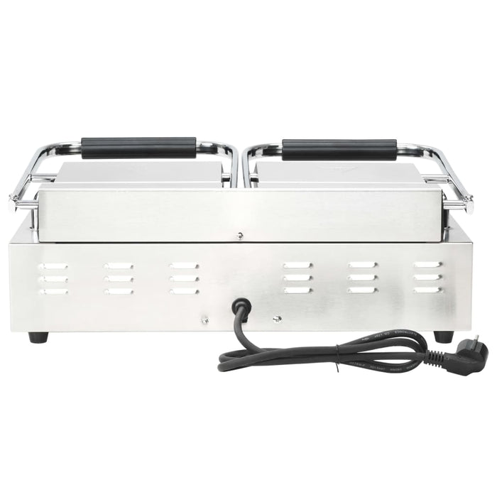 Dobbel riflet paninigrill 3600 W 57x30,5x20 cm