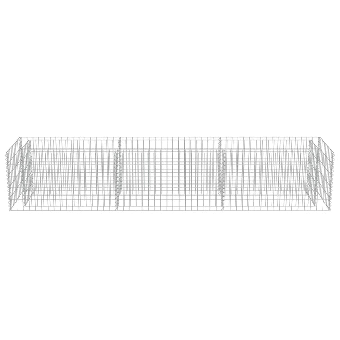 Gabion høybed galvanisert stål 270x50x50 cm