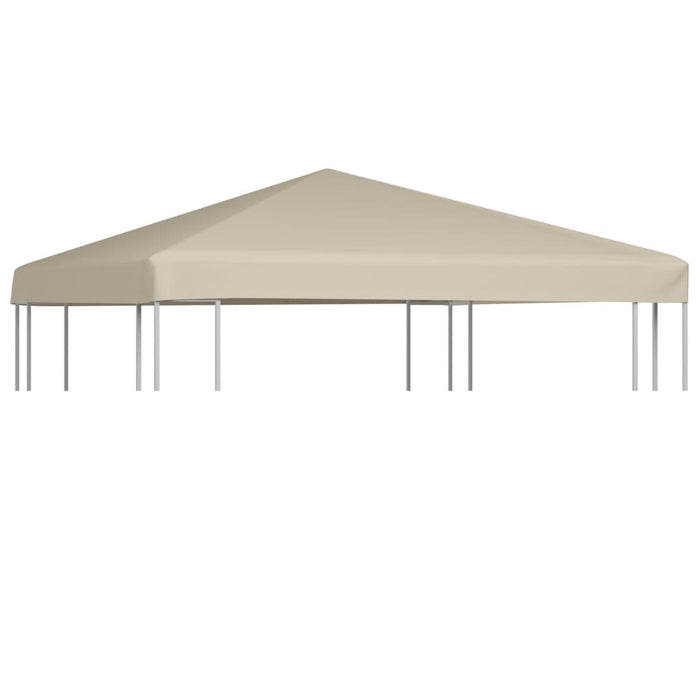 Toppduk til paviljong 310 g/m² 3x3 m beige