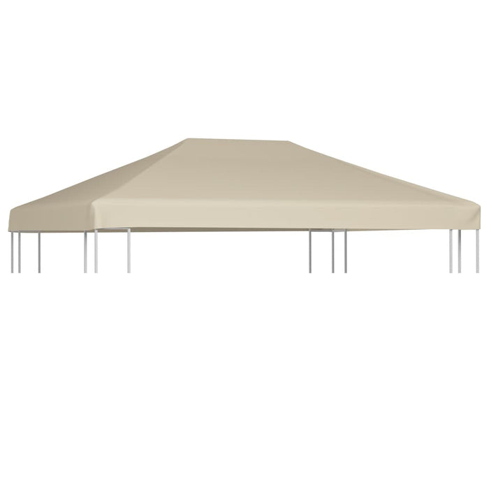 Toppduk til paviljong 310 g/m² 4x3 m beige