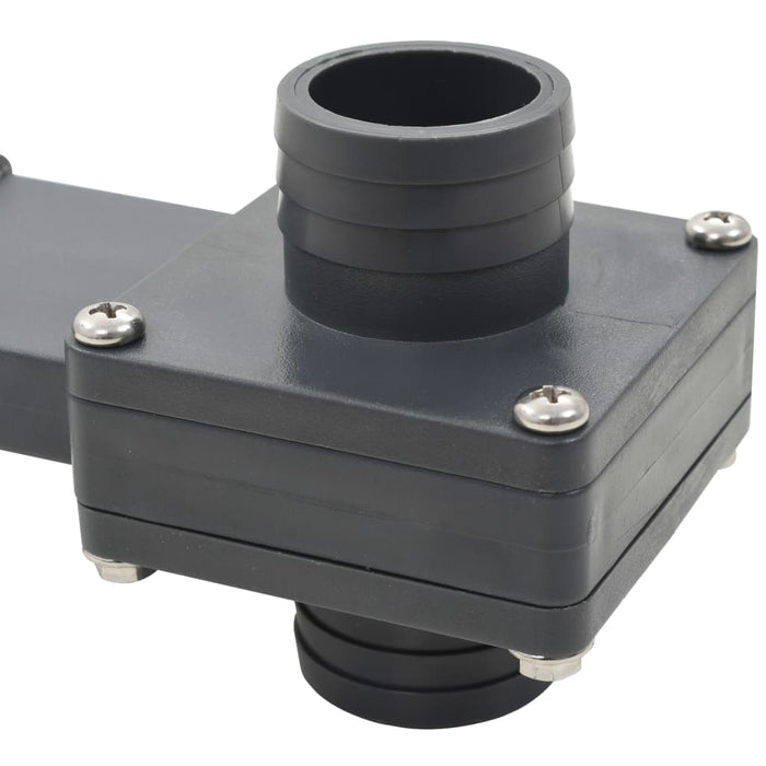 Bassengportventil 2 stk 1,5"