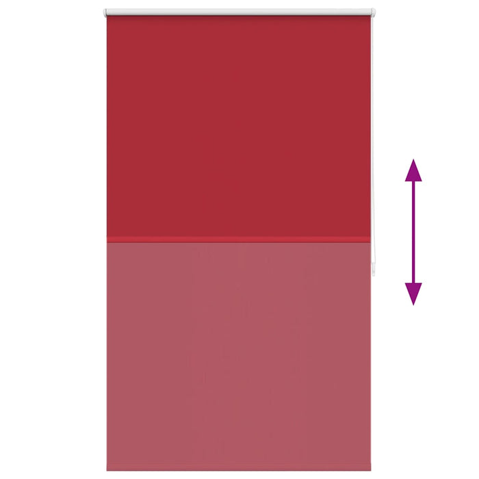 Rullegardin Blackout 120 x 175 cm Rød