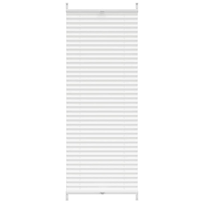 Plissegardiner 40x100cm Hvit
