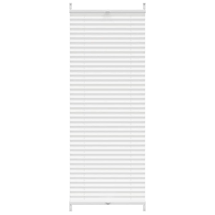 Plisségardiner 40x150cm hvit