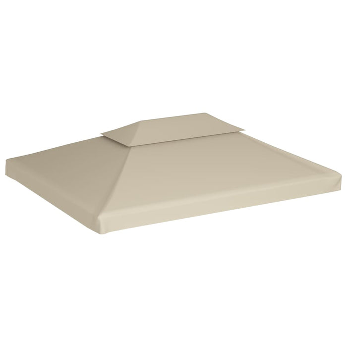 Lysthus dekke baldakin erstatning 310 g/m² beige 3 x 4 m