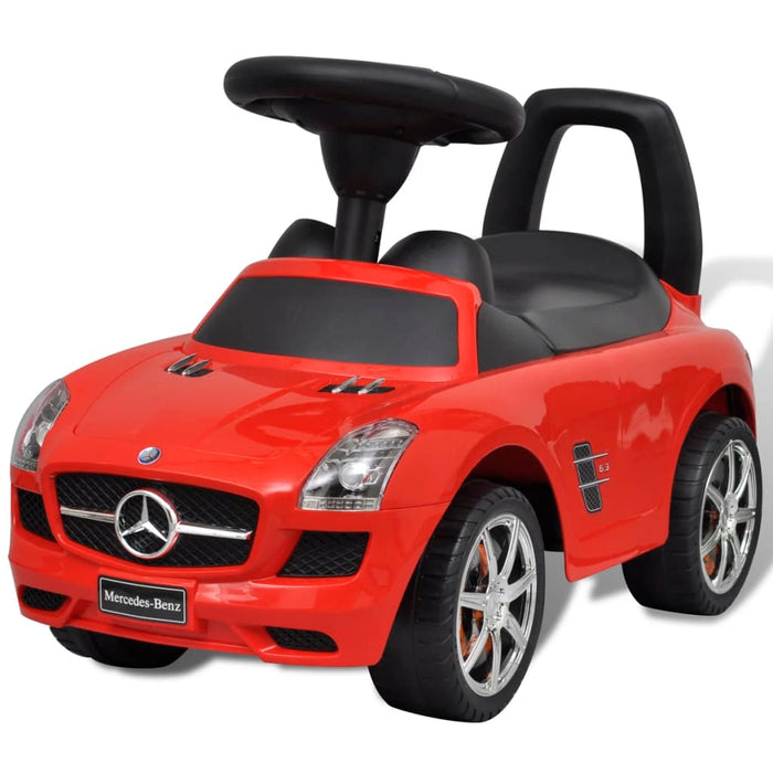 Rød Mercedes Benz Barnebil