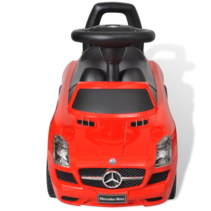 Rød Mercedes Benz Barnebil