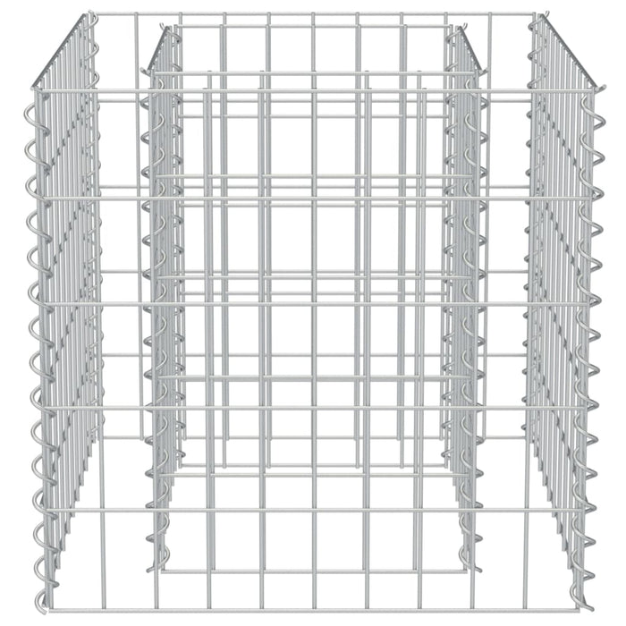 Gabion høybed galvanisert stål 50x50x50 cm