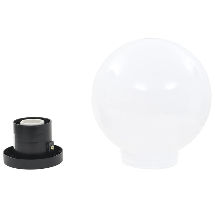 LED-kulelamper 4 stk sfærisk 20 cm PMMA