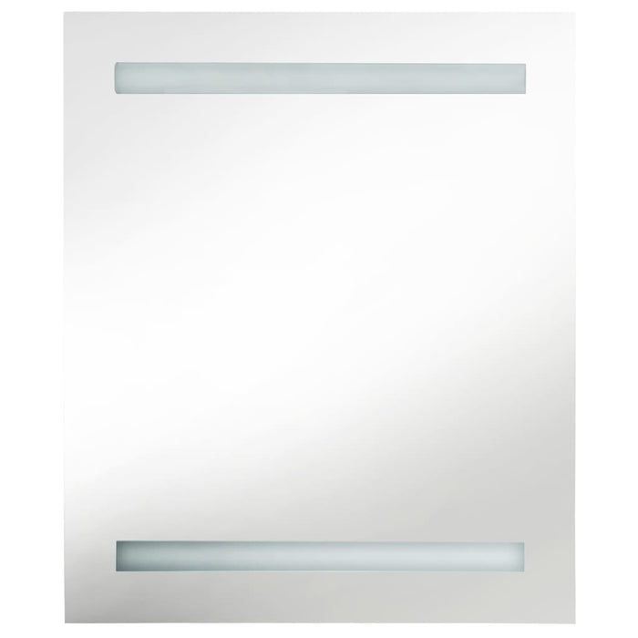 LED-speilskap til bad 50x13,5x60 cm