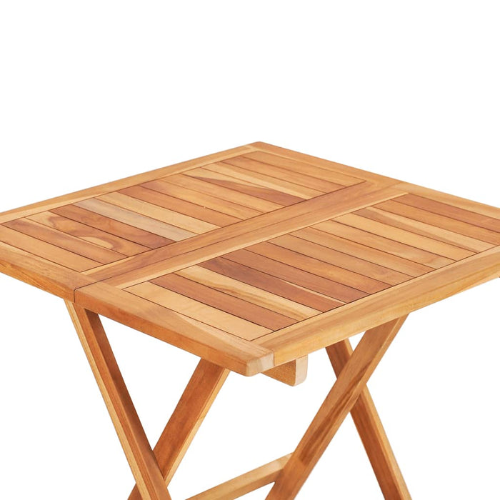 Sammenleggbart bistrobord 60x60x65 cm heltre teak