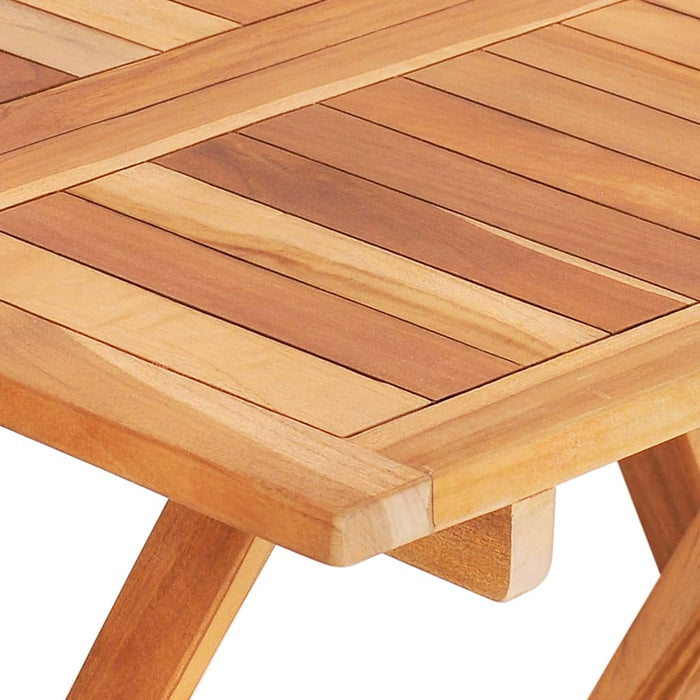 Sammenleggbart bistrobord 60x60x65 cm heltre teak