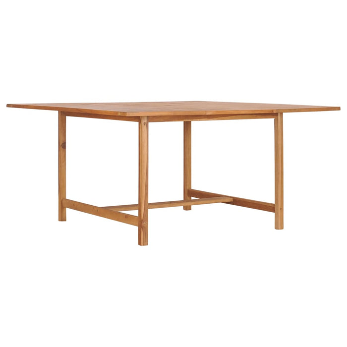 Hagebord 150x150x76 cm heltre teak