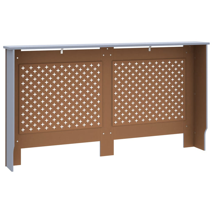 Radiatordeksel antrasitt 152x19x81,5 cm MDF