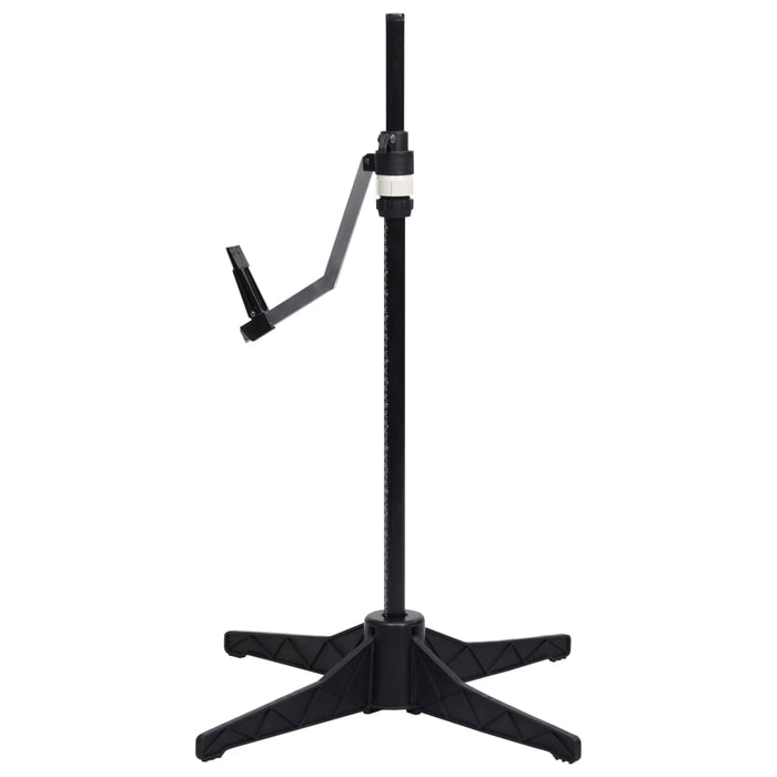 Justerbar utstillingsdukke kvinne S størrelse 33-40 svart