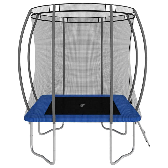 Trampolinesett rektangulær 274x183x76 cm 150 kg