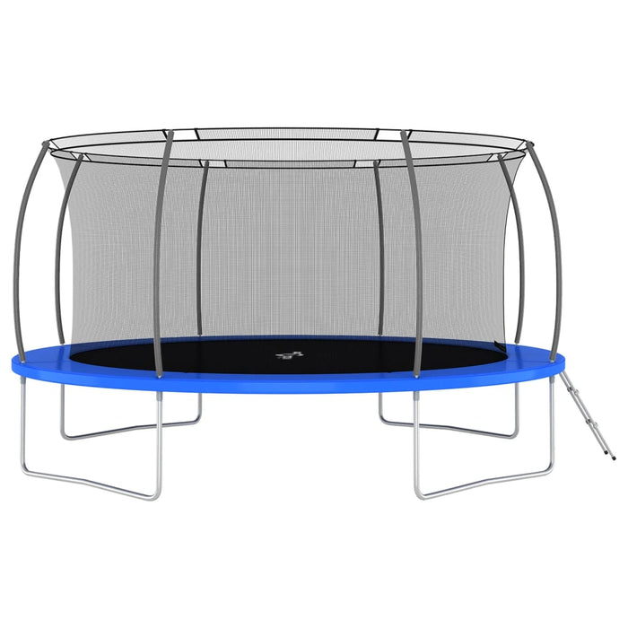 Trampolinesett rund 460x80 cm 150 kg