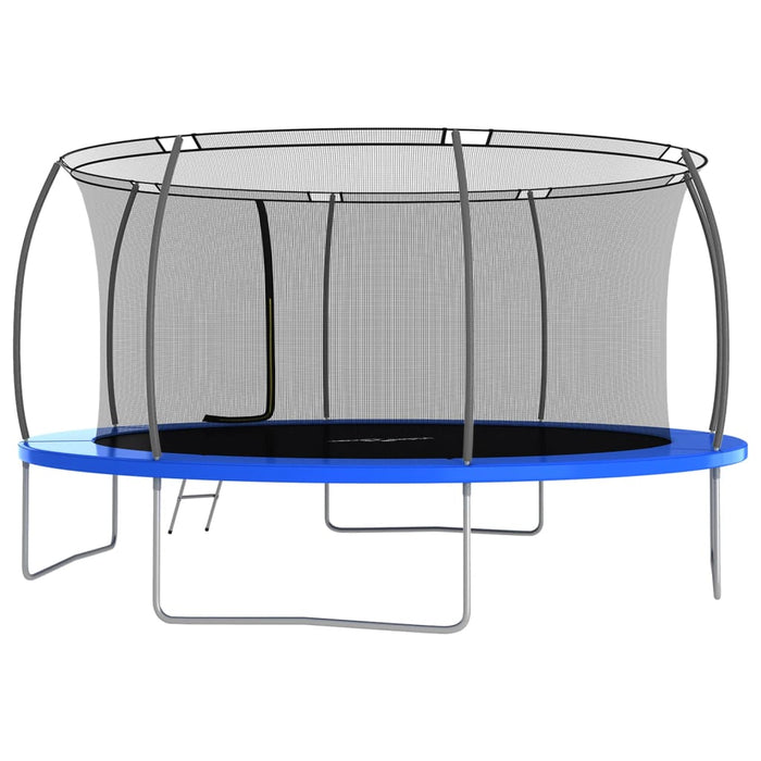 Trampolinesett rund 460x80 cm 150 kg